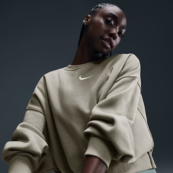 Nike light green sweatshirt hot sale